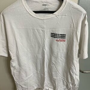 Fashion Nova White Graphic Tee